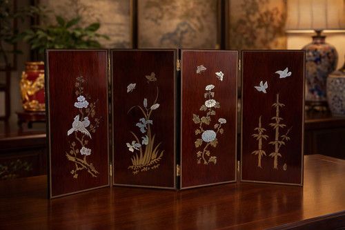 Vintage chinoiserie panel - vintage,